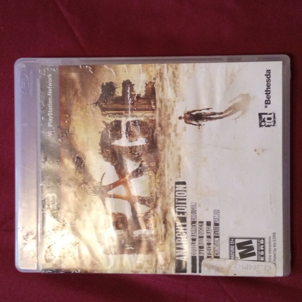 Rage PlayStation 3 game